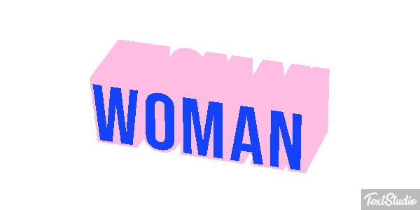 Woman Effetto testo