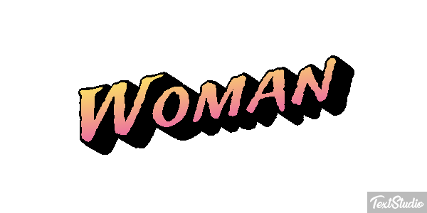 Woman Effetto testo