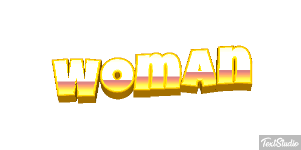Woman Effetto testo