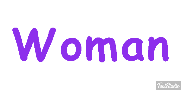 Woman Effetto testo