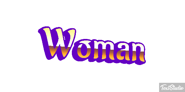 Woman Effetto testo