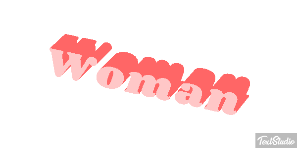 Woman Effetto testo