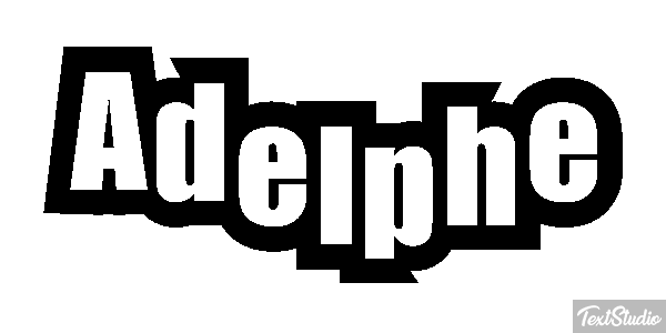 Adelphe Texteffekt