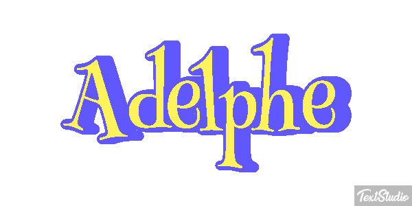 Adelphe Texteffekt