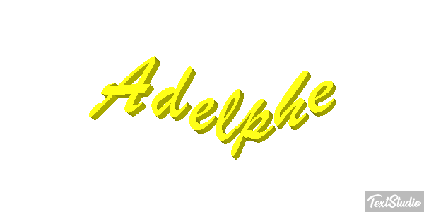 Adelphe Texteffekt