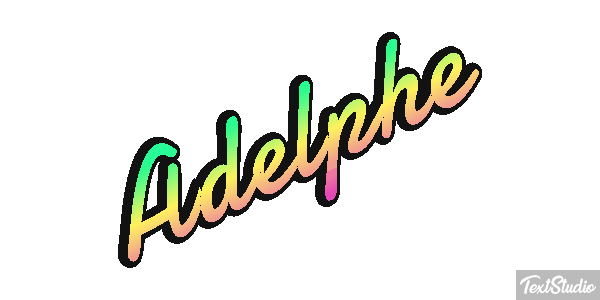 Adelphe Texteffekt