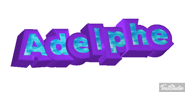 Adelphe Texteffekt