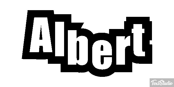 Albert Efekt tekstowy
