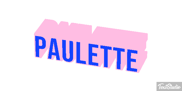 Paulette Text effect