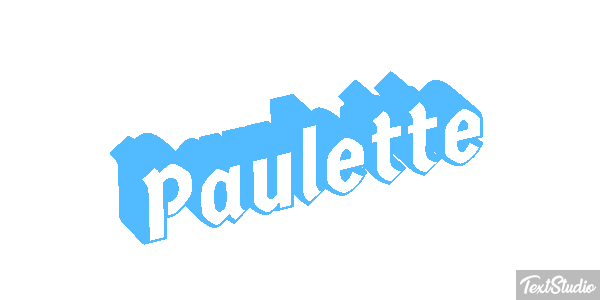 Paulette Text effect