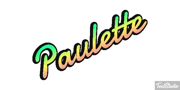 Paulette Text effect