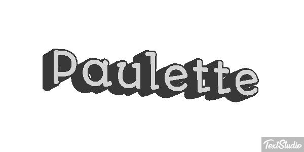 Paulette Text effect