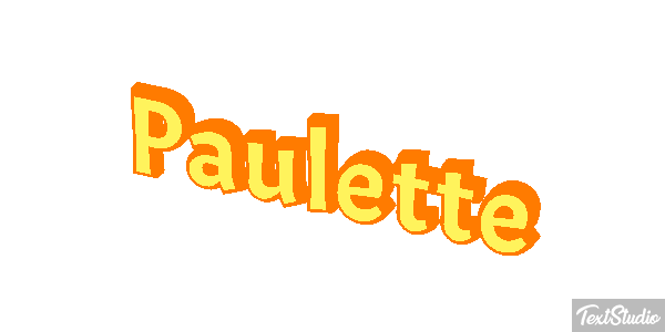 Paulette Text effect
