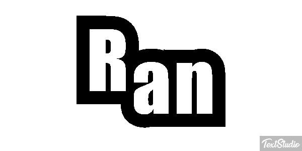 Ran Tekst effect
