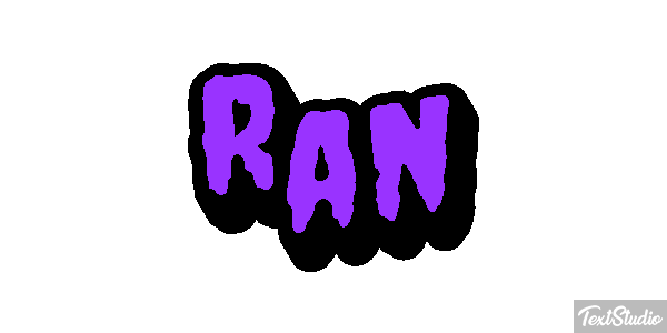 Ran Tekst effect