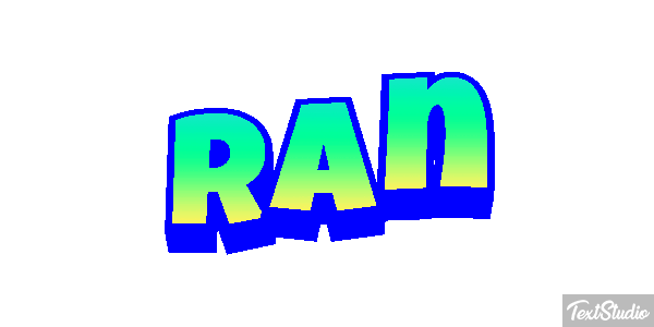 Ran Tekst effect