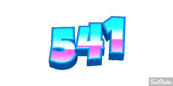541 Tekst effect