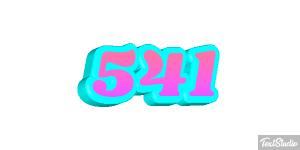 541 Tekst effect