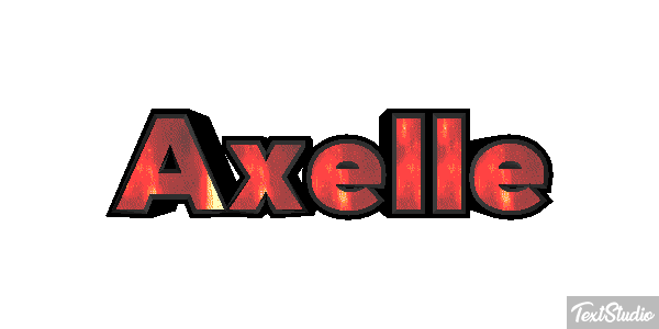 Axelle Текстовый эффект