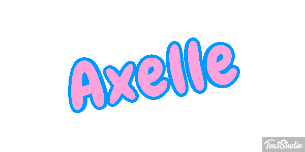 Axelle Текстовый эффект