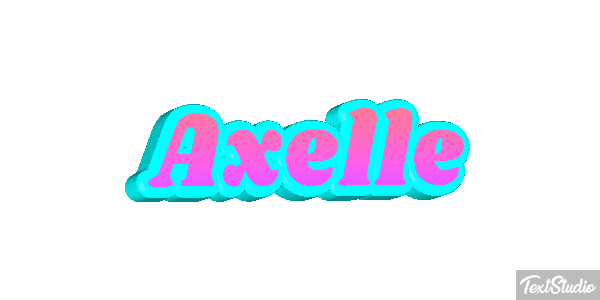 Axelle Текстовый эффект