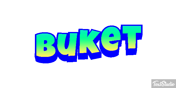 Buket Efecto de texto