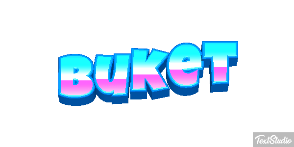 Buket Efecto de texto