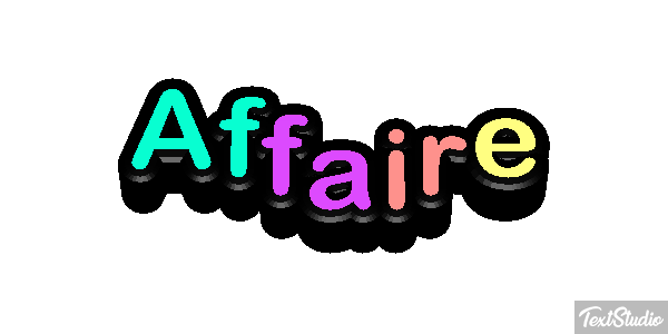 Affaire Effet de texte