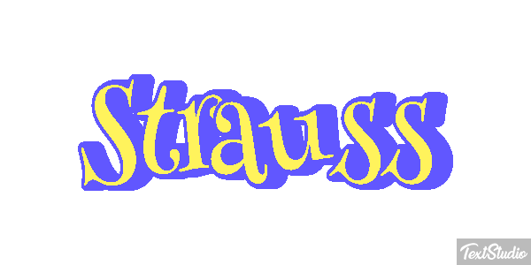 Strauß Texteffekt
