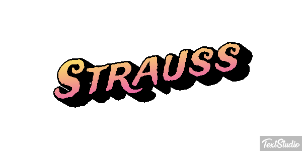Strauß Texteffekt