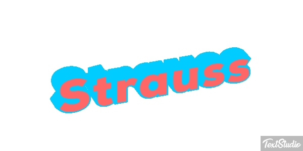 Strauß Texteffekt