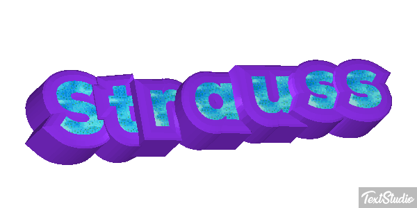 Strauß Texteffekt
