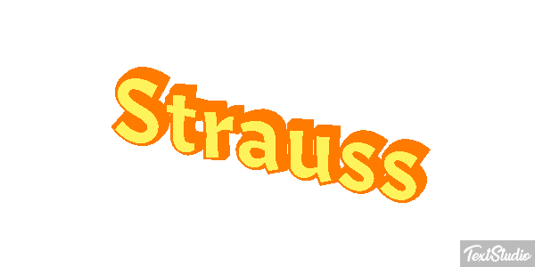 Strauß Texteffekt