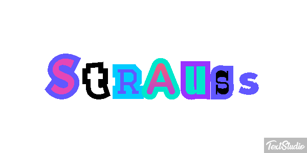 Strauß Texteffekt
