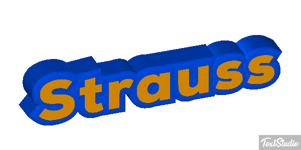 Strauß Texteffekt