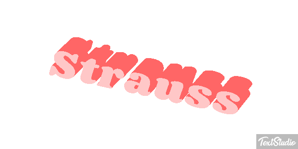 Strauß Texteffekt