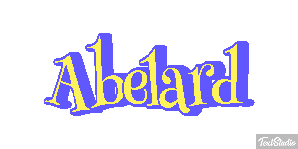 Abélard Effet de texte