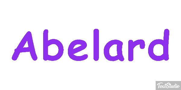 Abélard Effet de texte