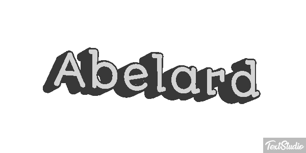 Abélard Effet de texte