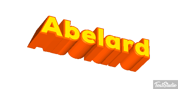 Abélard Effet de texte