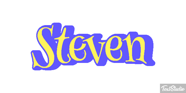 Steven Text effect