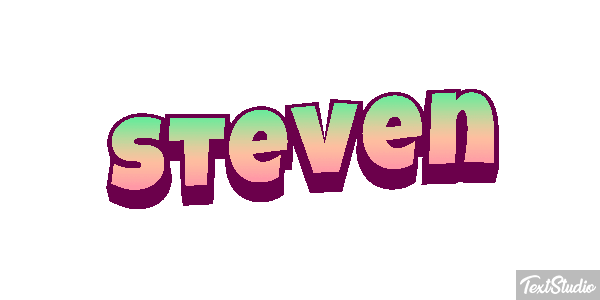 Steven Text effect