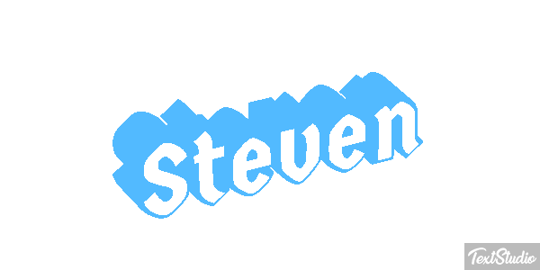 Steven Text effect