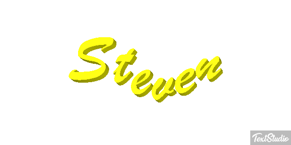 Steven Text effect
