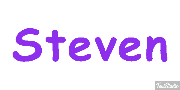 Steven Text effect