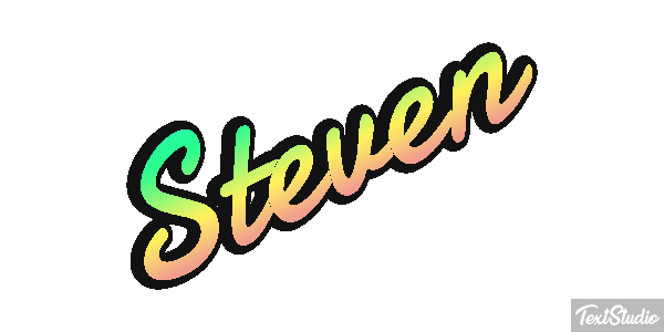 Steven Text effect