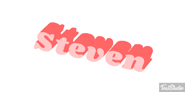 Steven Text effect