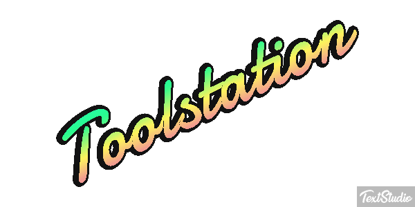 Toolstation Text effect