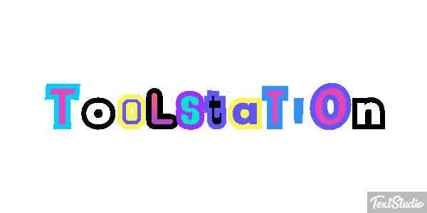 Toolstation Text effect