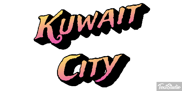 Kuwait City Efekt tekstowy